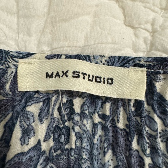 Max Studio blouse, Blues, Size XXL - Picture 9 of 10